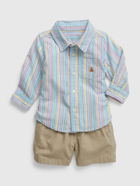 GAP Baby outfit košile a kraťasy Brannan Bear GAP