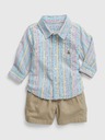 GAP Baby outfit košile a kraťasy Brannan Bear GAP