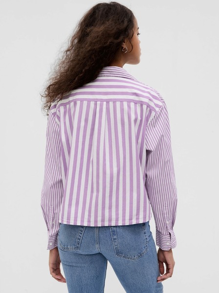 GAP Bavlněná košile crop