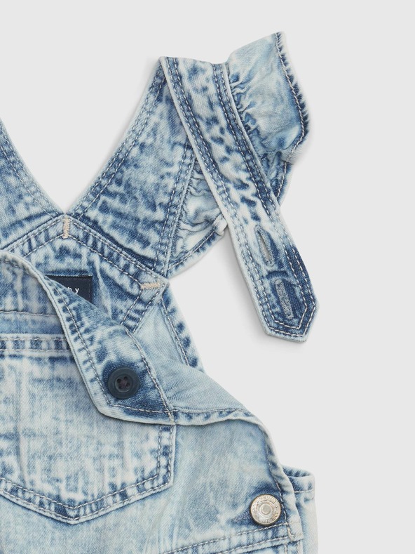 GAP Baby džínové kraťasy s laclem GAP