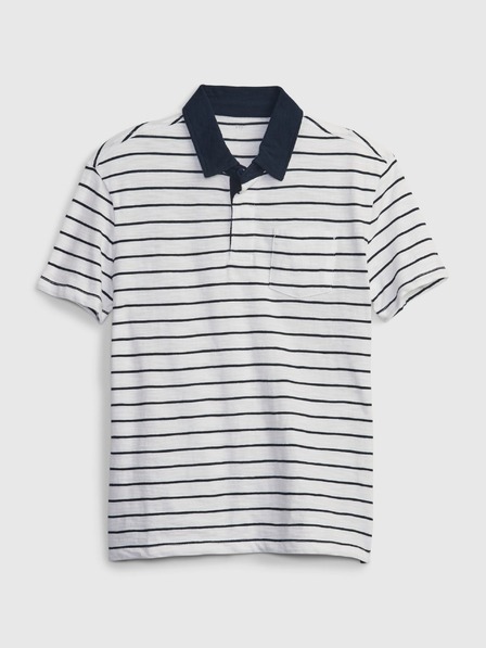 GAP Dětské pruhované polo tričko GAP