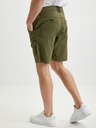 Wrangler Khaki pánské kraťasy s páskem Wrangler