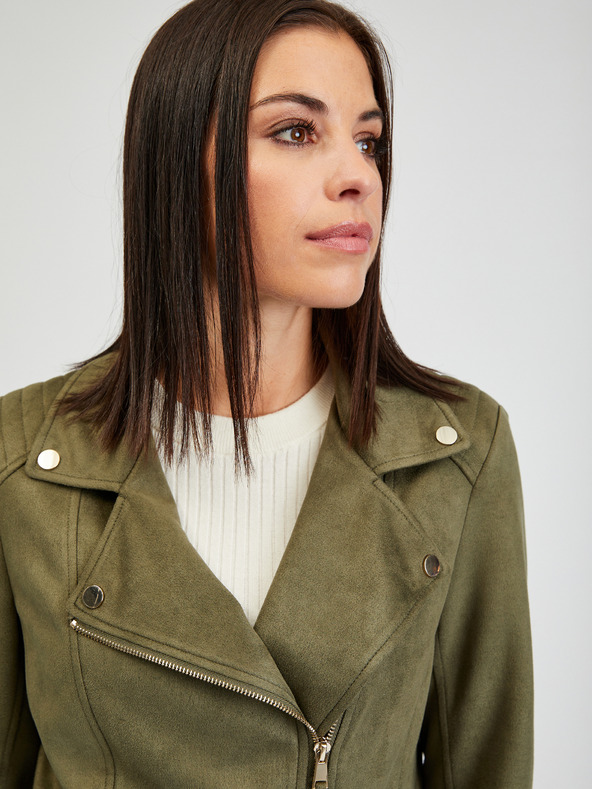 Orsay Khaki dámský křivák v semišové úpravě ORSAY Tina