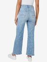 Pepe Jeans Světle modré dámské široké džíny Pepe Jeans Lexa
