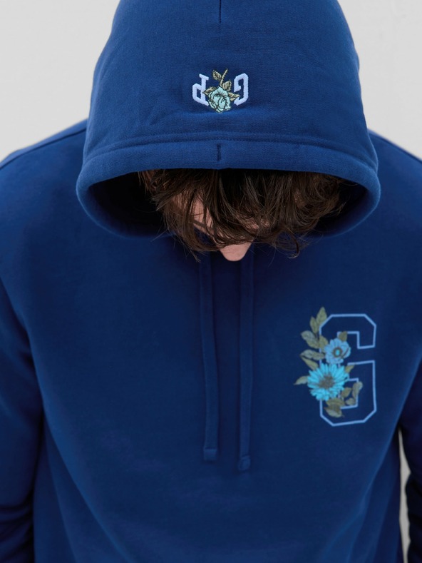 GAP Mikina vintage soft floral GAP