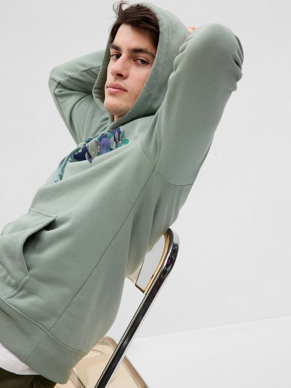 GAP Mikina vintage soft s logem GAP