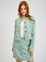 Orsay Zelené dámské vzorované sako ORSAY