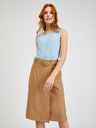 Orsay Hnědá dámská sukně ORSAY