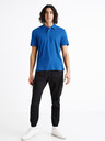 Celio Modré pánské polo tričko Celio Dechris