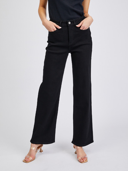 Orsay Černé dámské wide leg džíny ORSAY