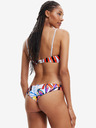 Desigual Bílý dámský vzorovaný spodní díl plavek Desigual Playa I