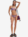 Desigual Bílý dámský vzorovaný spodní díl plavek Desigual Playa I