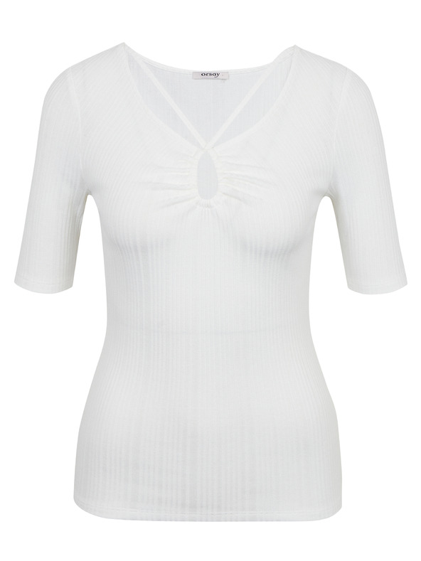 Orsay Bílé dámské tričko ORSAY