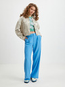 Tom Tailor Denim Modré dámské kalhoty Tom Tailor Denim