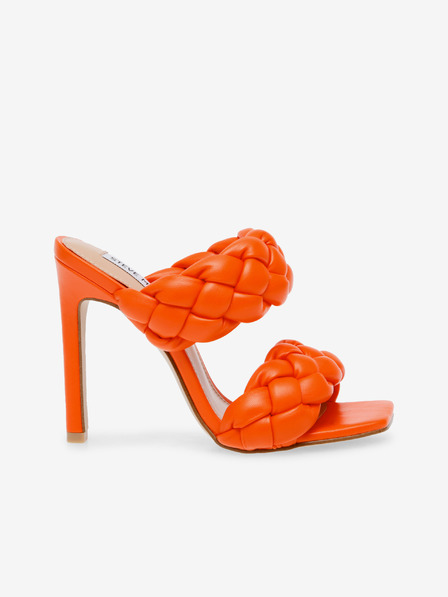 Steve Madden Oranžové dámské sandály na podpatku Steve Madden