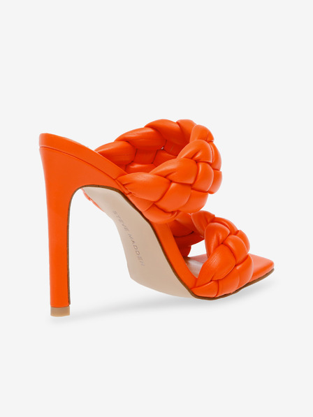 Steve Madden Oranžové dámské sandály na podpatku Steve Madden