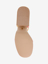 Steve Madden Oranžovo-růžové dámské sandály na podpatku Steve Madden