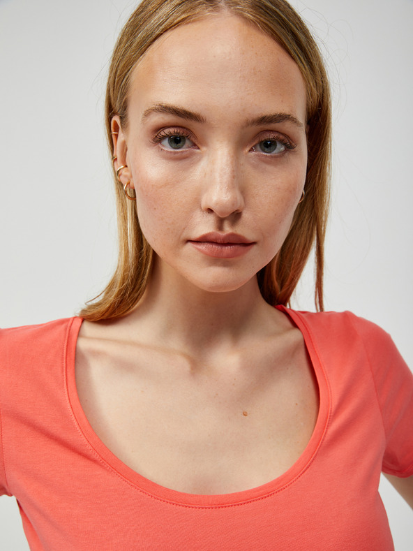 Orsay Oranžové basic tričko ORSAY