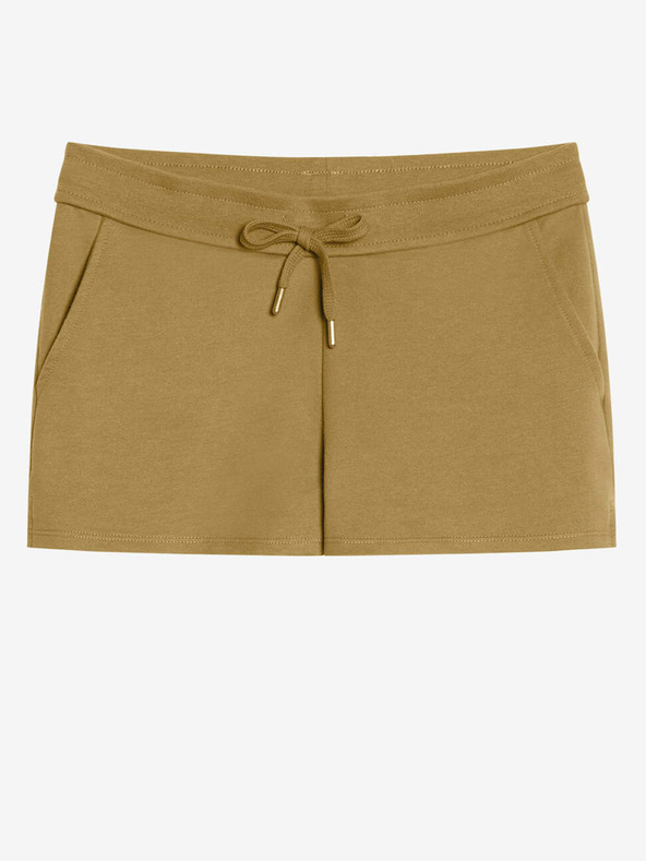 Orsay Khaki teplákové basic kraťasy ORSAY