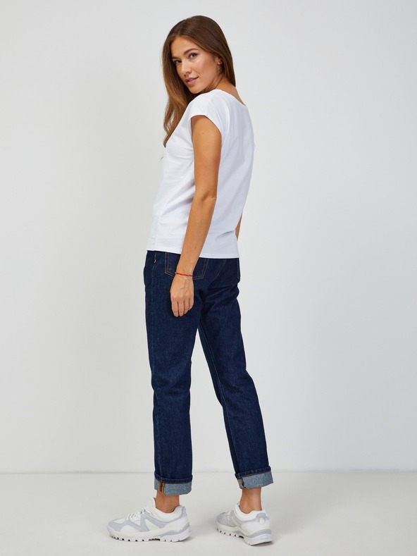 Orsay Bílé dámské tričko ORSAY