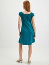 Orsay Petrolejové dámské šaty ORSAY