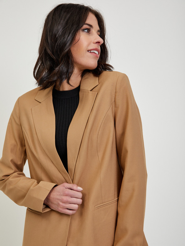 Orsay Světle hnědé dámské sako ORSAY