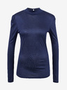 Orsay Tmavě modré tričko s dlouhým rukávem ORSAY
