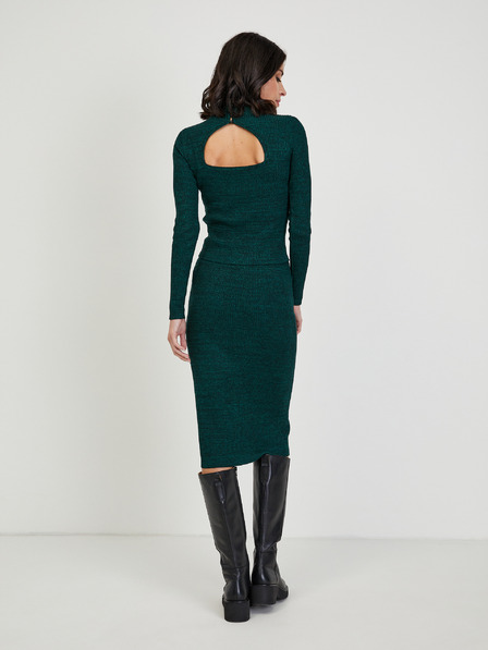 Orsay Tmavě zelený dámský svetr ORSAY