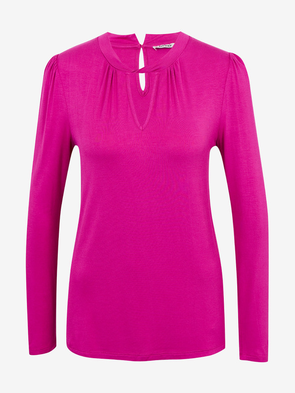 Orsay Tmavě růžové dámské tričko ORSAY