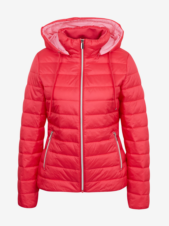 Orsay Tmavě růžová dámská zimní prošívaná bunda ORSAY