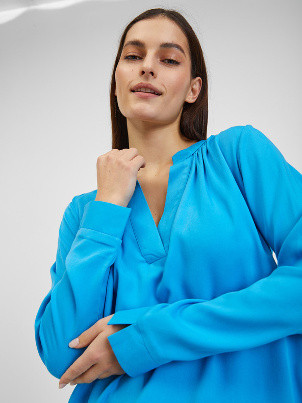 Orsay Modrá dámská halenka ORSAY