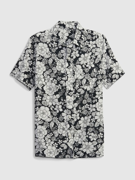 GAP Dětská lněná košile oxford GAP