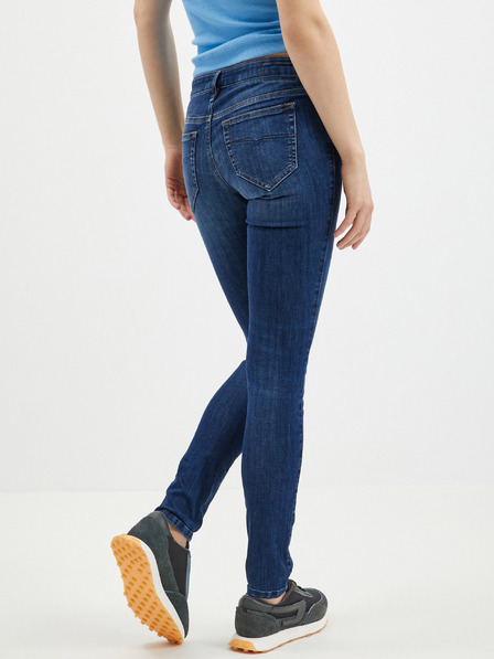 Diesel Modré dámské skinny fit džíny Diesel