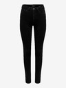 ONLY Černé skinny fit džíny ONLY Iconic