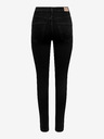 ONLY Černé skinny fit džíny ONLY Iconic