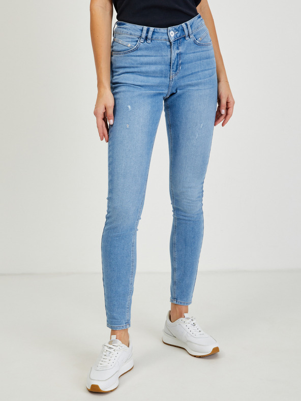 Orsay Světle modré dámské skinny fit džíny ORSAY