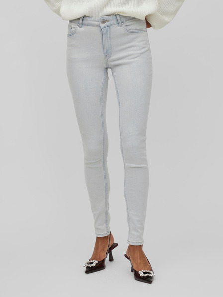 Vila Světle modré dámské skinny fit džíny VILA Sarah
