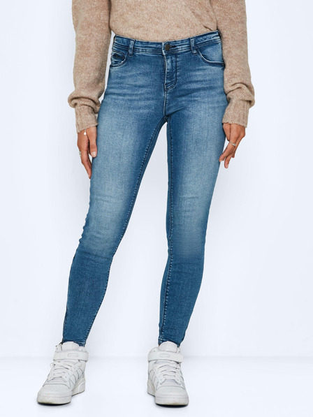 Noisy May Modré dámské skinny fit džíny Noisy May Kimmy