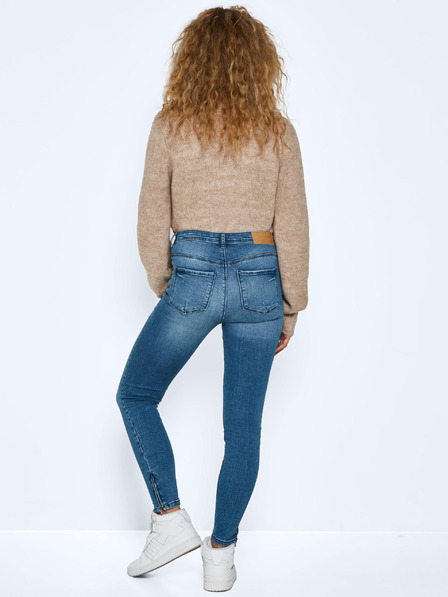 Noisy May Modré dámské skinny fit džíny Noisy May Kimmy
