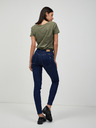 Orsay Tmavě modré push up skinny fit džíny ORSAY