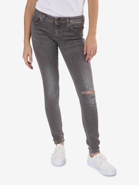 Diesel Šedé dámské skinny fit džíny Diesel Gracey