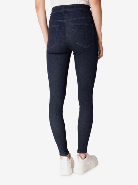 Diesel Tmavě modré dámské zkrácené skinny fit džíny Diesel Slandy