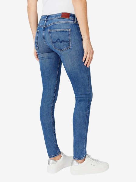 Pepe Jeans Tmavě modré dámské skinny fit džíny Pepe Jeans Regent
