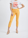 Orsay Oranžové dámské zkrácené skinny fit džíny ORSAY