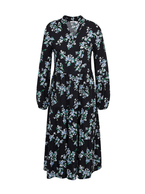 Orsay Černé dámské květované šaty ORSAY