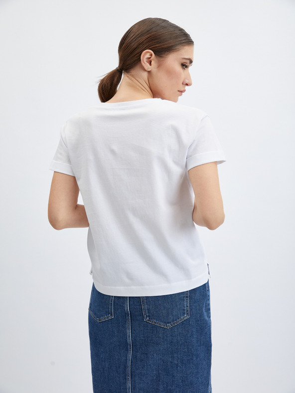 Orsay Bílé dámské tričko ORSAY