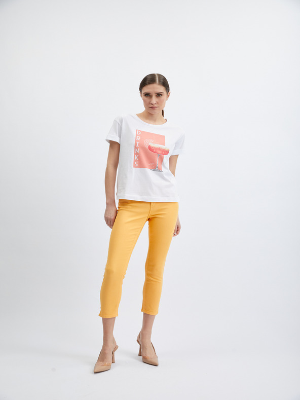 Orsay Bílé dámské tričko ORSAY