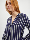 Orsay Bílo-modrá dámská pruhovaná halenka ORSAY