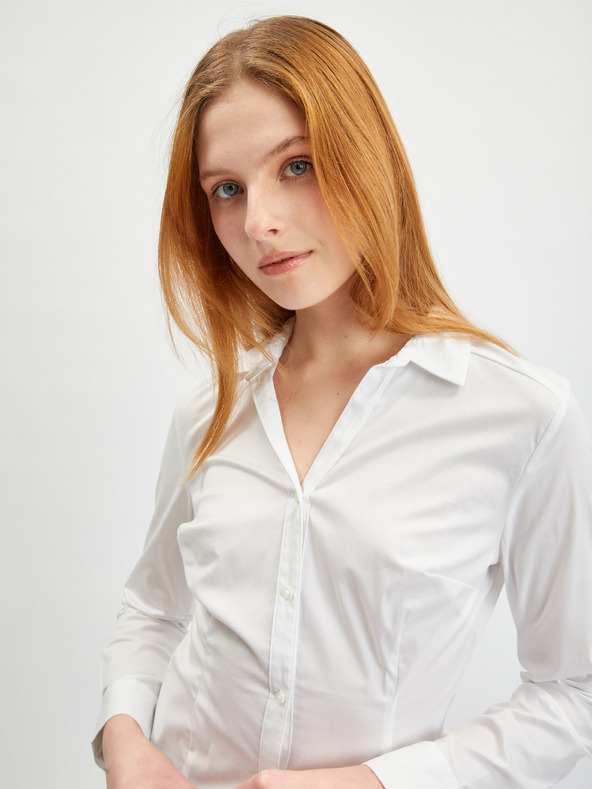 Orsay Bílá dámská košile ORSAY