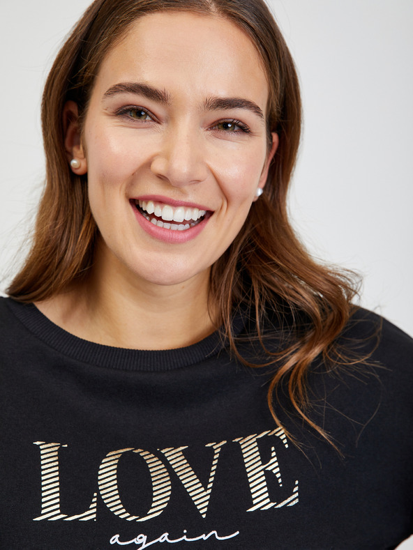 Orsay Černá dámská volná mikina ORSAY